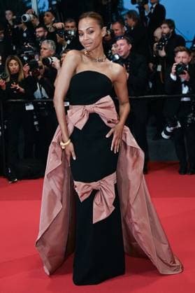 Cannes Emilia Perez Premiere Exit Zoe Saldana attending the Emilia Perez Premiere as part of the 77th Cannes International Film Festival in Cannes, France on May 18, 2024. Photo by Aurore Marechal ABACAPRESS.COM Cannes France  Copyright: xMarechalxAurore ABACAx