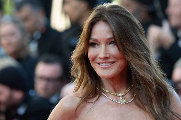 Cannes Emilia Perez Premiere Carla Bruni attending the Emilia Perez Premiere as part of the 77th Cannes International Film Festival in Cannes, France on May 18, 2024. Photo by Aurore Marechal ABACAPRESS.COM Cannes France  Copyright: xMarechalxAurore ABACAx