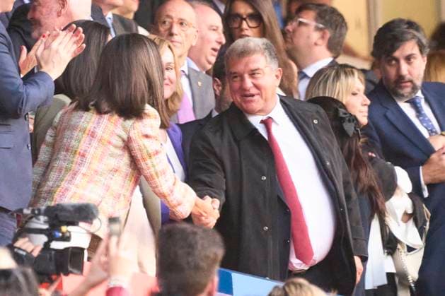 18-05-2024 Zaragoza Queen Letizia attend the final of the Spanish Copa de su Majestad Football 2023 2024 between FC Barcelona and Real Sociedad at the La Romareda in Zaragoza. No Spain Â  Copyright: xPPEx