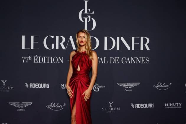 Photocall of the gala evening Le Grand Diner at the Palais Bulles in ThÃ oule sur mer ChloÃ Lecareux Photocall of the gala evening Le Grand Diner at the Palais Bulles in ThÃ oule sur mer during the 77th Cannes International Film Festival on May 18, 2024 Christophe Clovis Bestimage Photocall of the gala evening Le Grand Diner at the Palais Bulles in ThÃ oule sur mer during the 77th Cannes International Film Festival on May 18, 2024  Copyright: xChristophexClovisx xBestimagexChristophexClovisx xBestimagex