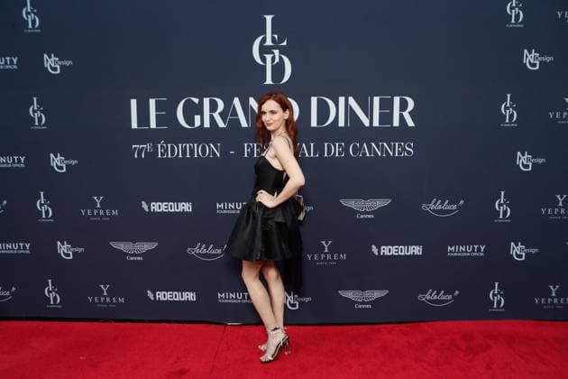 Photocall of the gala evening Le Grand Diner at the Palais Bulles in ThÃ oule sur mer Agatha Maksimova Photocall of the gala evening Le Grand Diner at the Palais Bulles in ThÃ oule sur mer during the 77th Cannes International Film Festival on May 18, 2024 Christophe Clovis Bestimage Photocall of the gala evening Le Grand Diner at the Palais Bulles in ThÃ oule sur mer during the 77th Cannes International Film Festival on May 18, 2024  Copyright: xChristophexClovisx xBestimagexChristophexClovisx xBestimagex
