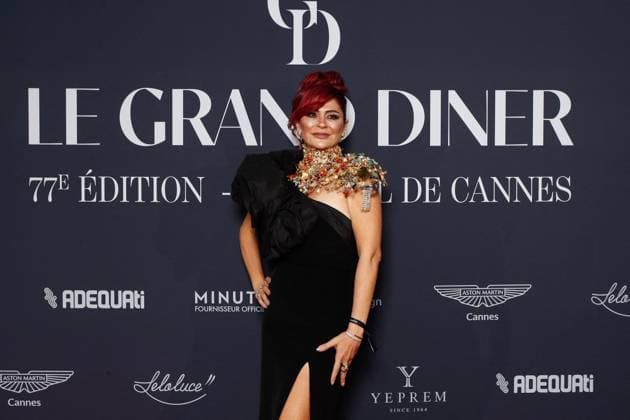 Photocall of the gala evening Le Grand Diner at the Palais Bulles in ThÃ oule sur mer Vima Chakardemian designer of the jewelry brand Yeprem, who embellished the VIP women of the evening Photocall of the gala evening Le Grand Diner at the Palais Bulles in ThÃ oule sur mer ThÃ oule sur mer during the 77th Cannes International Film Festival on May 18, 2024 Christophe Clovis Bestimage Photocall of the gala evening Le Grand Diner at the Palais Bulles in ThÃ oule sur mer during the 77th Cannes International Film Festival on May 18, 2024  Copyright: xChristophexClovisx xBestimagexChristophexClovisx xBestimagex