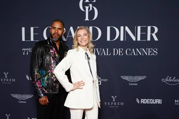 Photocall of the gala evening Le Grand Diner at the Palais Bulles in ThÃ oule sur mer Bruno Bachot, Louise Ekland Photocall of the gala evening Le Grand Diner at the Palais Bulles in ThÃ oule sur mer during the 77th Cannes International Film Festival on May 18, 2024 Christophe Clovis Bestimage Photocall of the gala evening Le Grand Diner at the Palais Bulles in ThÃ oule sur mer during the 77th Cannes International Film Festival on May 18, 2024  Copyright: xChristophexClovisx xBestimagexChristophexClovisx xBestimagex