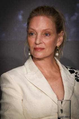 Cannes - Oh, Canada Press Conference Uma Thurman attending Oh, Canada press conference during the 77th annual Cannes Film Festival at the Palais des Festivals, in Cannes France, on May 18 2024. Photo by JM Haedrich Pool ABACAPRESS.COM Cannes France  Copyright: xPool ABACAx