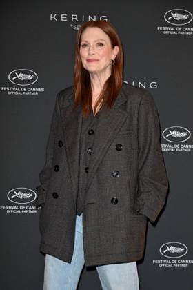 Cannes, 77th Cannes Film Festival 2024, Kering - Talk Women in motion - talk with Julianne Moore Cannes, 77th Cannes Film Festival 2024, Kering - Talk Women in motion - talk with Julianne Moore Cannes France  Copyright: xIPA ABACAx