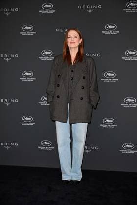 Cannes, 77th Cannes Film Festival 2024, Kering - Talk Women in motion - talk with Julianne Moore Cannes, 77th Cannes Film Festival 2024, Kering - Talk Women in motion - talk with Julianne Moore Cannes France  Copyright: xIPA ABACAx