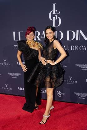 Cannes - Le Grand Diner Gala - Theoule sur Mer Patricia Contreras and Virna Chakardemian at the Grand Dinner for the 77th edition of the Cannes Film Festival around a gala with the artist Slimane in the exceptional setting of Pierre Cardin s Palais Bulles in ThÃ oule-sur-Mer, France, on Saturday, May 18, 2024.. Photo by Cyril CHATEAU ABACAPRESS.COM  Copyright: xChateauxCyril ABACAx