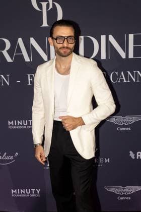 Cannes - Le Grand Diner Gala - Theoule sur Mer Pierre Michaut at the Grand Dinner for the 77th edition of the Cannes Film Festival around a gala with the artist Slimane in the exceptional setting of Pierre Cardin s Palais Bulles in ThÃ oule-sur-Mer, France, on Saturday, May 18, 2024.. Photo by Cyril CHATEAU ABACAPRESS.COM  Copyright: xChateauxCyril ABACAx
