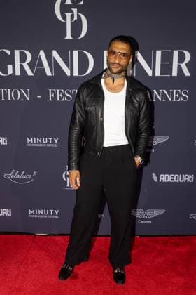 Cannes - Le Grand Diner Gala - Theoule sur Mer Etienne Sekola at the Grand Dinner for the 77th edition of the Cannes Film Festival around a gala with the artist Slimane in the exceptional setting of Pierre Cardin s Palais Bulles in ThÃ oule-sur-Mer, France, on Saturday, May 18, 2024.. Photo by Cyril CHATEAU ABACAPRESS.COM  Copyright: xChateauxCyril ABACAx