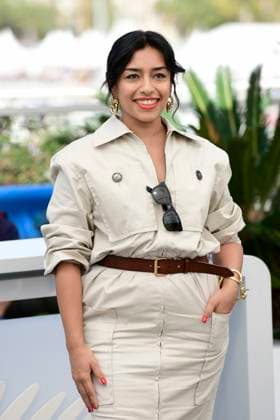 CANNES, FRANCE MAY 19 G D Adriana PAZ, actress, during the photocall of the film Â Emilia Perez in Competition at the 77th Cannes Film Festival at the Palais des Festivals on May 19, 2024 in Cannes, France CELEBRITES 77eme Festival de Cannes Photocall 19 05 2024 ValentinaClaret Panoramic 