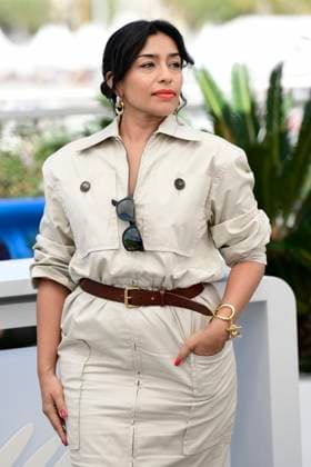 CANNES, FRANCE MAY 19 G D Adriana PAZ, actress, during the photocall of the film Â Emilia Perez in Competition at the 77th Cannes Film Festival at the Palais des Festivals on May 19, 2024 in Cannes, France CELEBRITES 77eme Festival de Cannes Photocall 19 05 2024 ValentinaClaret Panoramic 