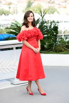 CANNES, FRANCE MAY 19 G D Selena GOMEZ, actress, during the photocall of the film Â Emilia Perez in Competition at the 77th Cannes Film Festival at the Palais des Festivals on May 19, 2024 in Cannes, France CELEBRITES 77eme Festival de Cannes Photocall 19 05 2024 ValentinaClaret Panoramic 