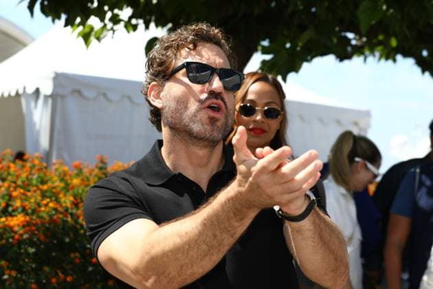 May 19, 2024, Cannes, Cote D azur, France: EDGAR RAMIREZ leaves the Emilia Perez photocall at the 77th Annual Cannes Film Festival at Palais des Festivals in Cannes, France Cannes France - ZUMAc179 20240519_zep_c179_020 Copyright: xMickaelxChavetx