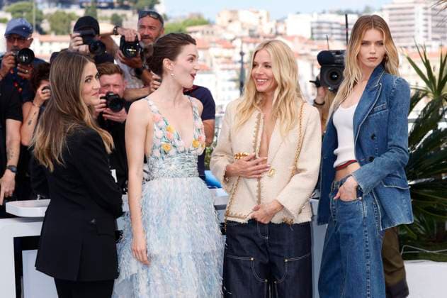 Isabelle Fuhrman, Ella Hunt, Sienna Miller and Abbey Lee Kershaw at the photocall for the feature film Horizon An American Saga at the Festival de Cannes 2024 77 Cannes International Film Festival at the Palais des Festivals Cannes, 19 05 2024 Foto:xD.xBedrosianx xFuturexImagex horizon_4516