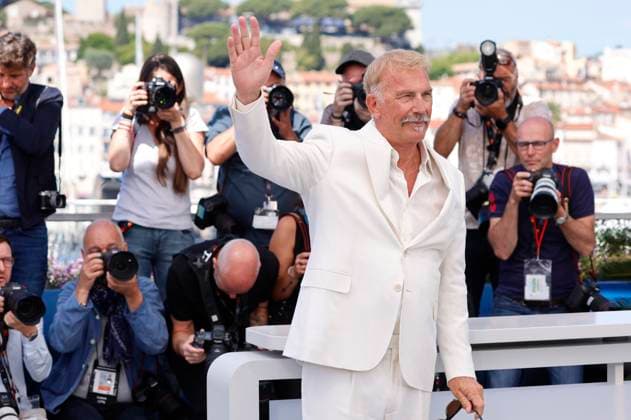 Kevin Costner at the photocall for the movie Horizon An American Saga at the Festival de Cannes 2024 77 Cannes International Film Festival at the Palais des Festivals Cannes, 19 05 2024 Foto:xD.xBedrosianx xFuturexImagex horizon_4546