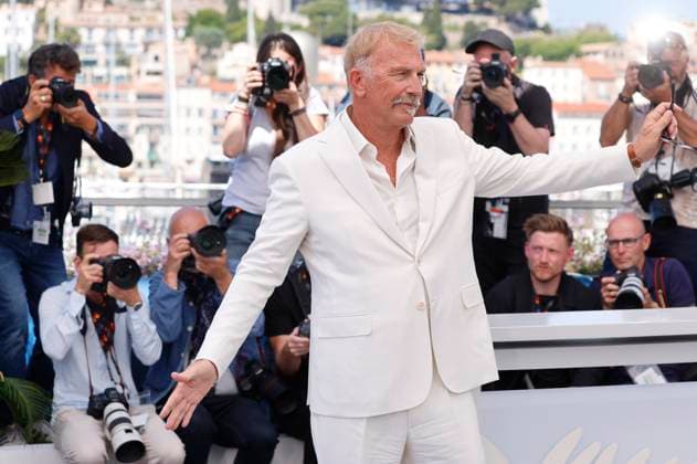 Kevin Costner at the photocall for the movie Horizon An American Saga at the Festival de Cannes 2024 77 Cannes International Film Festival at the Palais des Festivals Cannes, 19 05 2024 Foto:xD.xBedrosianx xFuturexImagex horizon_4547
