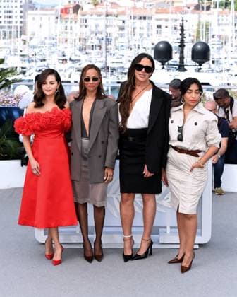 77th Cannes Film Festival 2024 Photocall film Emilia Perez Cannes, 77th Cannes Film Festival 2024 Photocall film Emilia Perez In the photo: Selena Gomez, Zoe Saldana, Karla Sofia Gascon, Adriana Paz Cannes France  Copyright: xIPA ABACAx