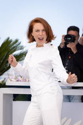 Cannes - Dog On Trial Photocall Laetitia Dosch attend the Le Proces Du Chien (Dog On Trial) photocall at the 77th annual Cannes Film Festival at Palais des Festivals on May 19, 2024 in Cannes, France. Photo by Shootpix aBACAPRESS.COM Cannes France  Copyright: xShootpix ABACAx