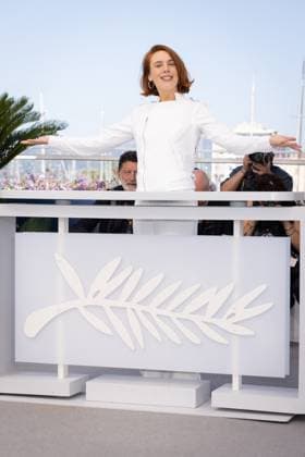 Cannes - Dog On Trial Photocall Laetitia Dosch attend the Le Proces Du Chien (Dog On Trial) photocall at the 77th annual Cannes Film Festival at Palais des Festivals on May 19, 2024 in Cannes, France. Photo by Shootpix aBACAPRESS.COM Cannes France  Copyright: xShootpix ABACAx