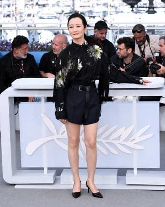 77th Cannes Film Festival 2024 Photocall film Caught By The Tides Cannes, 77th Cannes Film Festival 2024 Photocall film Caught By The Tides In the photo: Zhao Tao Cannes France  Copyright: xIPA ABACAx