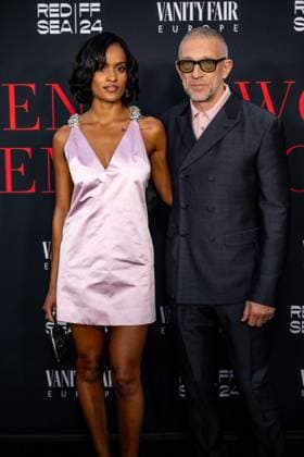 Cannes - Women In Cinema Gala French actor Vincent Cassel and Narah Baptista attend the ?Women In Cinema? gala at hotel Eden Roc at Cap d?Antibes, as part of 77th edition of Cannes Film Festival, in Cannes, France, on May 18, 2024. Photo by Ammar Abd Rabbo ABACAPRESS.COM Antibes France  Copyright: xAbdxRabboxAmmar ABACAx