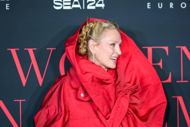 Cannes - Women In Cinema Gala Uma Thurman attends the ?Women In Cinema? gala at hotel Eden Roc at Cap d?Antibes, as part of 77th edition of Cannes Film Festival, in Cannes, France, on May 18, 2024. Photo by Ammar Abd Rabbo ABACAPRESS.COM Antibes France  Copyright: xAbdxRabboxAmmar ABACAx