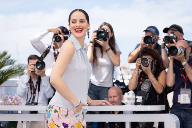 Cannes - The Balconettes Photocall NoÃ mie Merlant attend Les Femmes Au Balcon (The Balconettes) photocall at the 77th annual Cannes Film Festival at Palais des Festivals on May 19, 2024 in Cannes, France. Photo by Shootpix ABACAPRESS.COM Cannes France  Copyright: xShootpix ABACAx