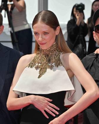 Cannes, France: Cannes, 77th Cannes Film Festival 2024, Red Carpet Limonov - The Ballad In the photo: Victoria Miroshnichenko Cannes France  - ZUMAp169 20240519_zea_p169_875 Copyright: xManuelexMangiarottix