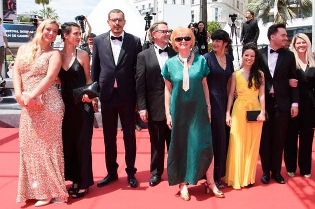 Cannes Limonov The Ballad Red Carpet NG Guests attending the ?Limonov The Ballad? Screening and Red Carpet at Palais Des Festivals in Cannes, France on May 19 2024 as part of the 77th Cannes Film Festival. Photo by Nicolas Genin ABACAPRESS.COM Cannes France  Copyright: xGeninxNicolas ABACAx