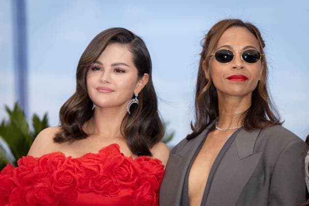 Cannes - Emilia Perez Photocall Selena Gomez and Zoe Saldana attend the Emilia Perez Photocall at the 77th annual Cannes Film Festival at Palais des Festivals on May 19, 2024 in Cannes, France. Photo by Shootpix ABACAPRESS.COM Cannes France  Copyright: xShootpix ABACAx