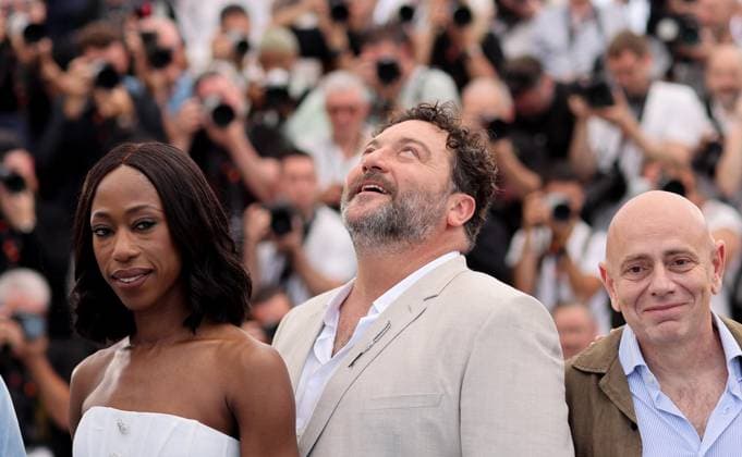 Photocall du film Rumours lors du 77eme Festival International du Film de Cannes Denis MÃ nochet, Roleto Ravello, Nikki Amuka Bird Photocall du film Rumours lors du 77eme Festival International du Film de Cannes le 19 mai 2024 Jacovides Moreau Bestimage Photocall for the film Rumours at the 77th Cannes International Film Festival on 19 May 2024 Cannes France  Copyright: xJACOVIDES-MOREAUx xBESTIMAGExJACOVIDES-MOREAUx xBESTIMAGEx