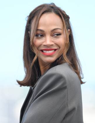 American actress Zoe Saldana attends the photo call for Emilia Perez at the 77th Cannes Film Festival in Cannes, France on Sunday, May 19, 2024.  CAN20240519137 RUNExHELLESTAD