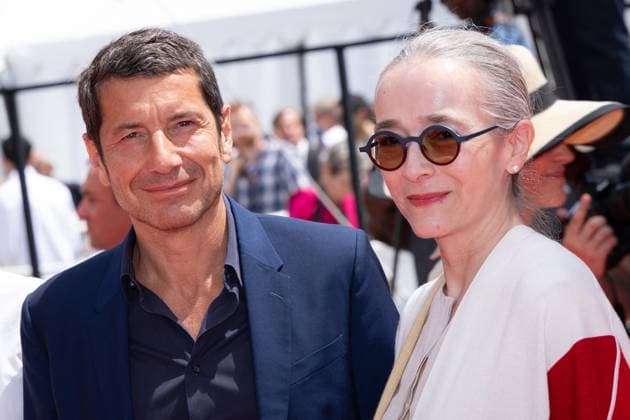 Cannes - Limonov - The Ballad Screening Delphine Ernotte and David Lisnard attend the Limonov - The Ballad Red Carpet at the 77th annual Cannes Film Festival at Palais des Festivals on May 19, 2024 in Cannes, France. Photo by Shootpix ABACAPRESS.COM Cannes France  Copyright: xShootpix ABACAx