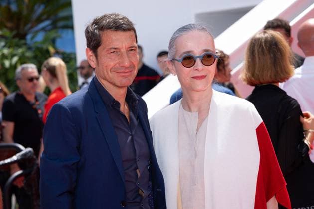 Cannes - Limonov - The Ballad Screening Delphine Ernotte and David Lisnard attend the Limonov - The Ballad Red Carpet at the 77th annual Cannes Film Festival at Palais des Festivals on May 19, 2024 in Cannes, France. Photo by Shootpix ABACAPRESS.COM Cannes France  Copyright: xShootpix ABACAx