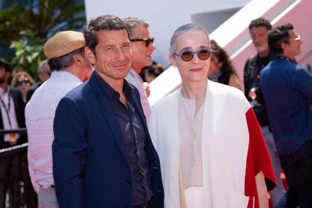 Cannes - Limonov - The Ballad Screening Delphine Ernotte and David Lisnard attend the Limonov - The Ballad Red Carpet at the 77th annual Cannes Film Festival at Palais des Festivals on May 19, 2024 in Cannes, France. Photo by Shootpix ABACAPRESS.COM Cannes France  Copyright: xShootpix ABACAx