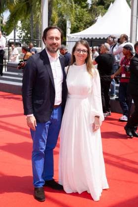 Cannes - Limonov - The Ballad Screening Aurore BergÃ and Gregory Besson-Moreau attends the Limonov - The Ballad Red Carpet at the 77th annual Cannes Film Festival at Palais des Festivals on May 19, 2024 in Cannes, France. Photo by Shootpix ABACAPRESS.COM Cannes France  Copyright: xShootpix ABACAx