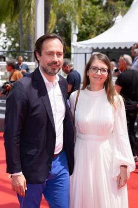 Cannes - Limonov - The Ballad Screening Aurore BergÃ and Gregory Besson-Moreau attends the Limonov - The Ballad Red Carpet at the 77th annual Cannes Film Festival at Palais des Festivals on May 19, 2024 in Cannes, France. Photo by Shootpix ABACAPRESS.COM Cannes France  Copyright: xShootpix ABACAx