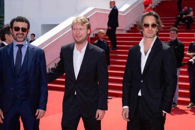 Cannes - Limonov - The Ballad Screening Ilya Stewart , Dimitri Rassam attends the Limonov - The Ballad Red Carpet at the 77th annual Cannes Film Festival at Palais des Festivals on May 19, 2024 in Cannes, France. Photo by Shootpix ABACAPRESS.COM Cannes France  Copyright: xShootpix ABACAx