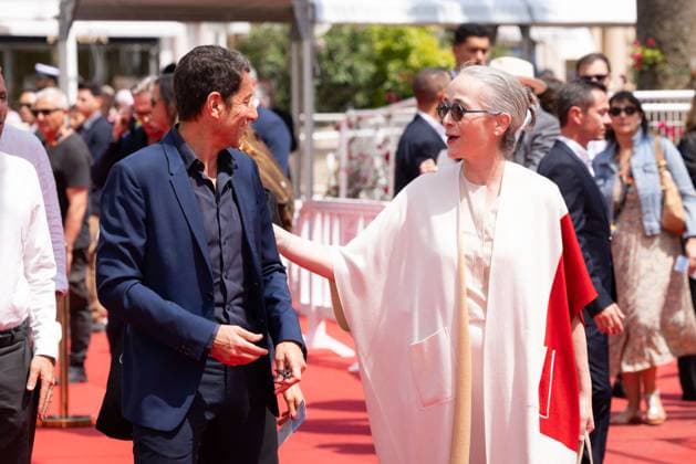 Cannes - Limonov - The Ballad Screening Delphine Ernotte and David Lisnard attend the Limonov - The Ballad Red Carpet at the 77th annual Cannes Film Festival at Palais des Festivals on May 19, 2024 in Cannes, France. Photo by Shootpix ABACAPRESS.COM Cannes France  Copyright: xShootpix ABACAx