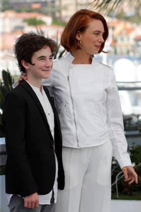 Le Proces Du Chien (Dog On Trial) photocall in Cannes CANNES, FRANCE - MAY 19: Laetitia Dosch and Tom Fiszelson at the Le Proces Du Chien (Dog On Trial) photocall, at the 77th annual Cannes Film Festival at Palais des Festivals on May 19, 2024 in Cannes, France. CAP GOL GOL Cannes Provence-Alpes-CÃ te d Azur France Copyright: xRickxGold CapitalxPicturesx
