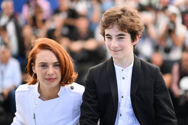 Cannes Le Proces Du Chien Photocall Laetitia Dosch and Tom Fiszelson attending the Le Proces Du Chien Photocall as part of the 77th Cannes International Film Festival in Cannes, France on May 19, 2024. Photo by Aurore Marechal ABACAPRESS.COM Cannes France  Copyright: xMarechalxAurore ABACAx