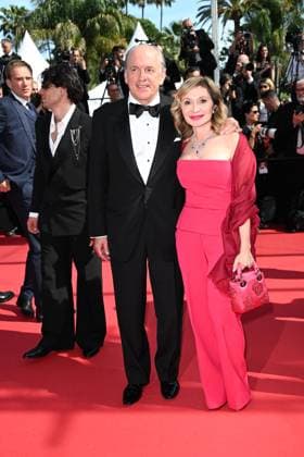 Cannes, 77th Cannes Film Festival 2024, Day 6 - Red Carpet Limonov - The Ballad Silvia Damiani, Tomas Arana  Copyright: x xipa-agency.netx xx IPA_Agency_IPA46264786