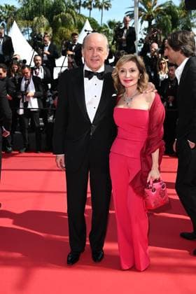 : Cannes, 77th Cannes Film Festival 2024, Day 6 - Red Carpet Limonov - The Ballad Silvia Damiani, Tomas Arana  - ZUMAp169 20240519_zea_p169_972 Copyright: x xipa-agency.netx
