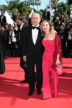 : Cannes, 77th Cannes Film Festival 2024, Day 6 - Red Carpet Limonov - The Ballad Silvia Damiani, Tomas Arana  - ZUMAp169 20240519_zea_p169_975 Copyright: x xipa-agency.netx