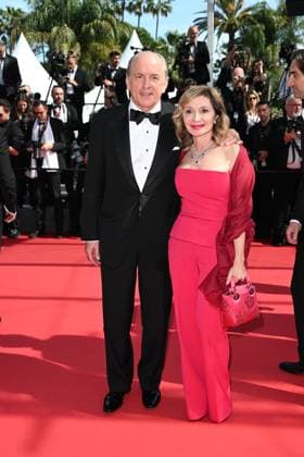 : Cannes, 77th Cannes Film Festival 2024, Day 6 - Red Carpet Limonov - The Ballad Silvia Damiani, Tomas Arana  - ZUMAp169 20240519_zea_p169_974 Copyright: x xipa-agency.netx