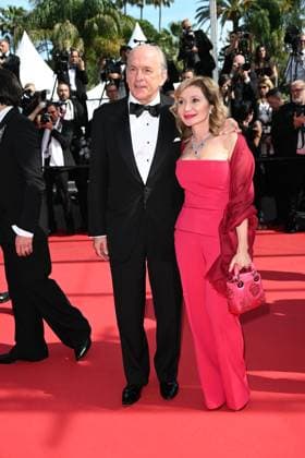 : Cannes, 77th Cannes Film Festival 2024, Day 6 - Red Carpet Limonov - The Ballad Silvia Damiani, Tomas Arana  - ZUMAp169 20240519_zea_p169_978 Copyright: x xipa-agency.netx