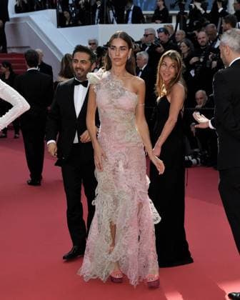 Cannes, 77th Cannes Film Festival 2024, Day 6 - Red carpet film Horizon: An American Saga Cannes, 77th Cannes Film Festival 2024, Red carpet film Horizon: An American Saga In the photo: Clara Soccini Cannes France  Copyright: xIPA ABACAx