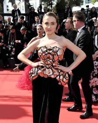 Cannes, 77th Cannes Film Festival 2024, Red carpet film Horizon: An American Saga In the photo: Ambra Cotti  Copyright: xAlbertoxTerenghix xipa-agency.nex xPoolxPhotoxEventsx03x IPA_Agency_IPA46266005
