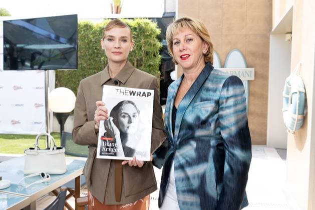 Armani Caffe invite Diane Kruger et Willem Dafoe lors du 77eme Festival International du Film de Cannes Diane Kruger, Sharon Waxman Armani Caffe invite Diane Kruger et Willem Dafoe lors du 77eme Festival International du Film de Cannes, France, le 19 mai 2024 Jeremy Melloul Bestimage Armani Caffe host Diane Kruger and Willem Dafoe during the 77th Cannes International Film Festival on May 19, 2024 Cannes France  Copyright: xJeremyxMelloulx xBestimagexJeremyxMelloulx xBestimagex