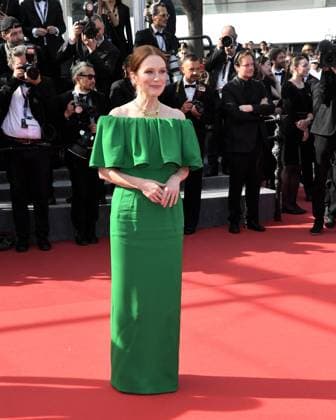 Cannes, 77th Cannes Film Festival 2024, Day 6 - Red carpet film Horizon: An American Saga Cannes, 77th Cannes Film Festival 2024, Red carpet film Horizon: An American Saga In the photo: Julianne Moore Cannes France  Copyright: xIPA ABACAx